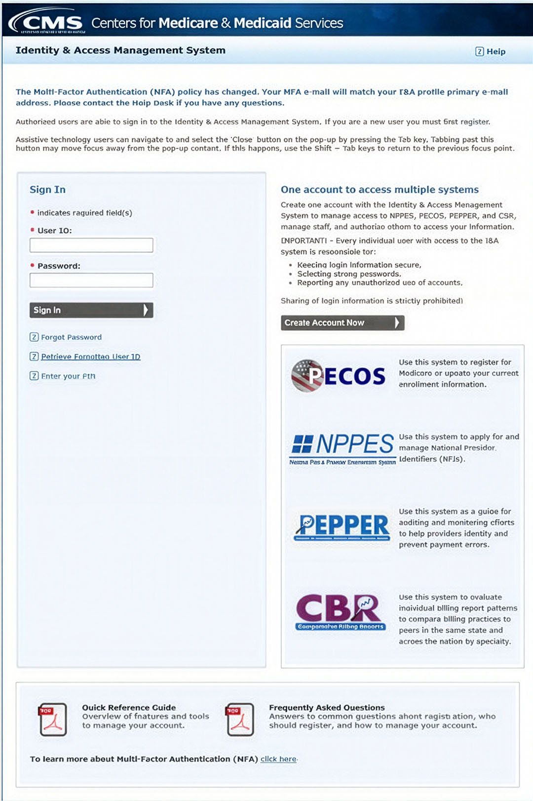 Cms Login How to Register as an Authorized Official in CMS I&A | GetPaneled